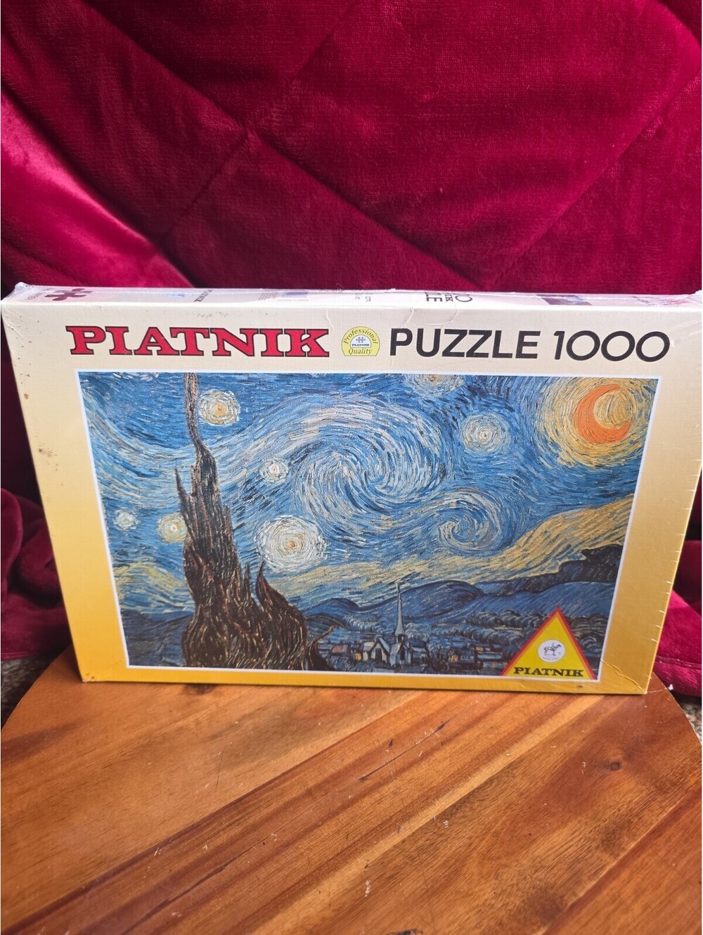 Platnik Puzzle Vincent Van Gogh Starry Night 1000 Piece Jigsaw Art New Sealed